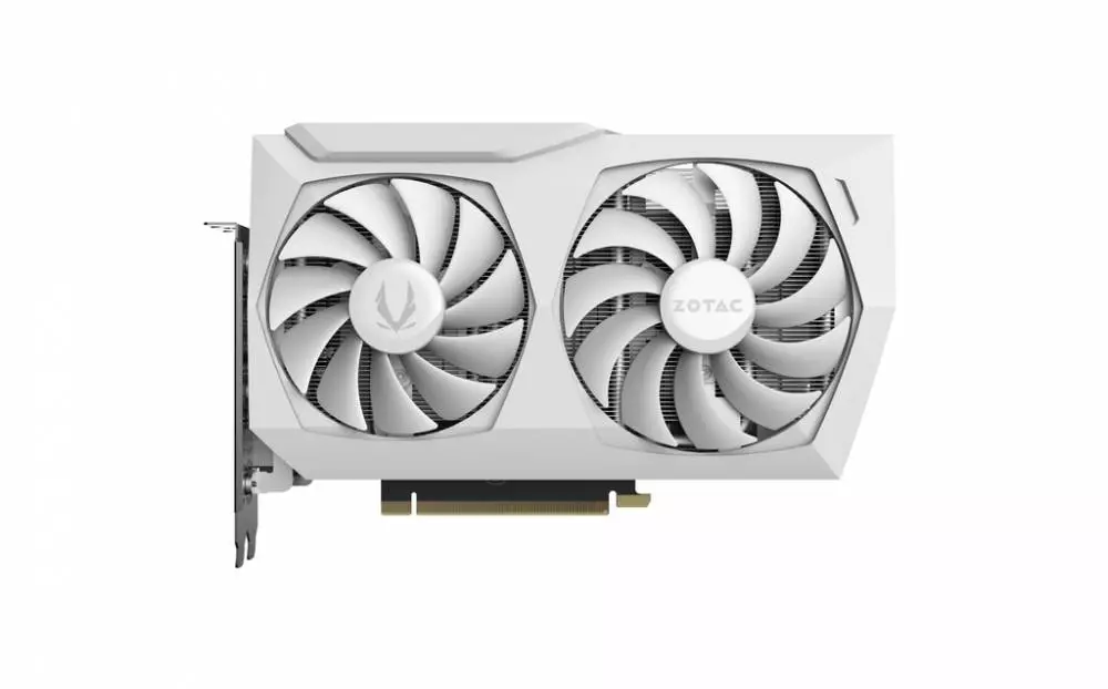 Видео карта ZOTAC GAMING GeForce RTX 3060 Ti GDDR6X Twin Edge White Edition - ZT-A30620J-10P