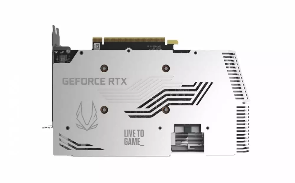 Видео карта ZOTAC GAMING GeForce RTX 3060 Ti GDDR6X Twin Edge White Edition - ZT-A30620J-10P