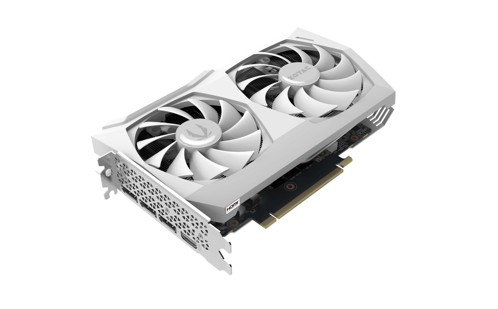 Видео карта ZOTAC GAMING GeForce RTX 3060 Ti GDDR6X Twin Edge White Edition - ZT-A30620J-10P
