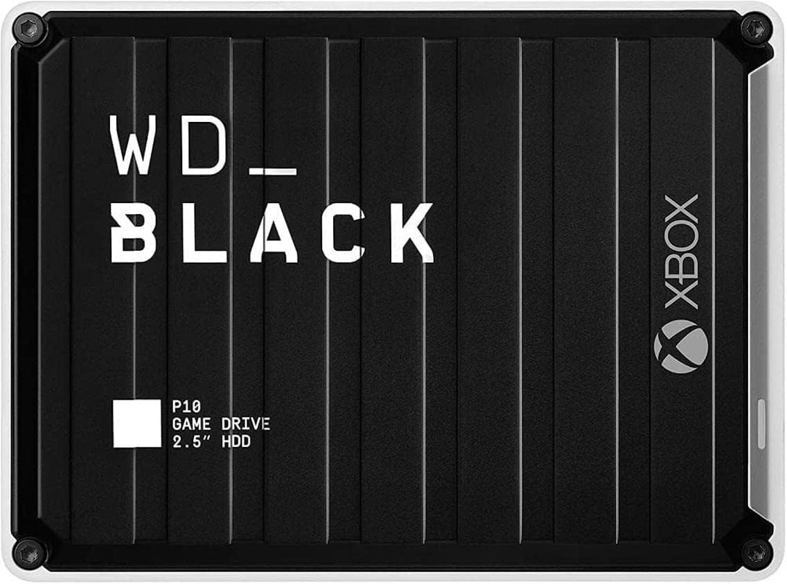 Външен диск WD BLACK P10 GAME DRIVE FOR XBOX 2TB USB 3.2, 2.5", Black/White RTL