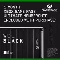Външен диск WD BLACK P10 GAME DRIVE FOR XBOX 2TB USB 3.2, 2.5", Black/White RTL