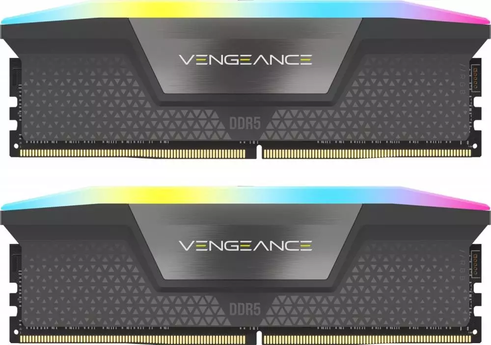 Памет Corsair Vengeance RGB 64GB (2x32GB) DDR5 6000MHz CL30 AMD EXPO - CMH64GX5M2B6000Z30