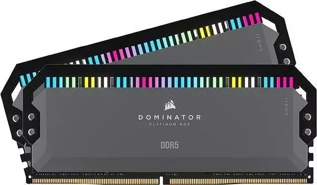 Памет Corsair Dominator Platinum RGB 32GB (2x16GB) DDR5 6000MHz CL30 AMD EXPO - CMT32GX5M2B6000Z30K