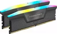 Памет Corsair Vengeance RGB 32GB (2x16GB) DDR5 6000MHz CL30 AMD EXPO - CMH32GX5M2B6000Z30K