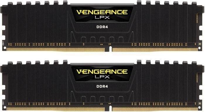 Памет Corsair Vengeance LPX Black 32GB (2x16GB) DDR4 3600MHz CL16 - CMK32GX4M2D3600C16