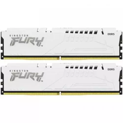 Памет Kingston FURY Beast White EXPO 64GB (2x32GB) DDR5 5200MHz CL36 - KF552C36BWEK2-64