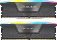 Памет Corsair Vengeance RGB 32GB (2x16GB) DDR5 6000MHz CL36 XMP - CMH32GX5M2D6000C36