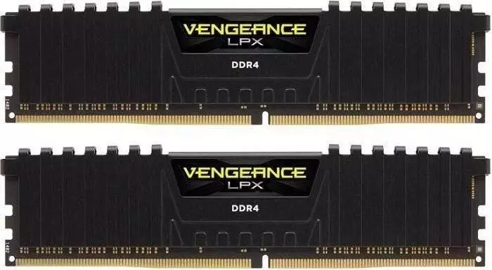 Памет Corsair Vengeance LPX Black 16GB (2x8GB) DDR4 3600MHz CL16 - CMK16GX4M2D3600C16