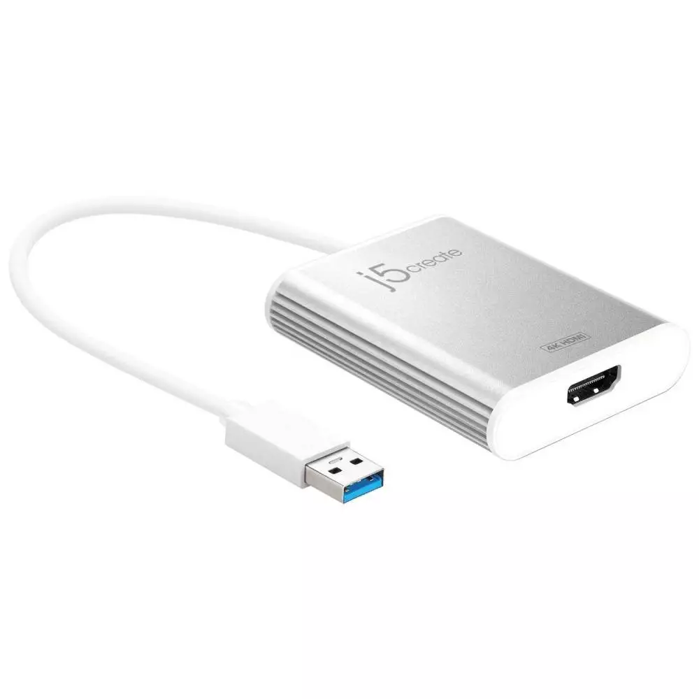 Адаптер j5create JUA354, За 1 монитора, USB-C - HDMI