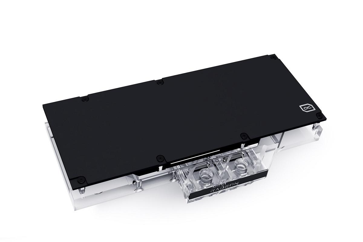 Воден блок за видео карта Alphacool Eisblock Aurora Acryl GPX-A Radeon RX 6700XT Reference with Backplate
