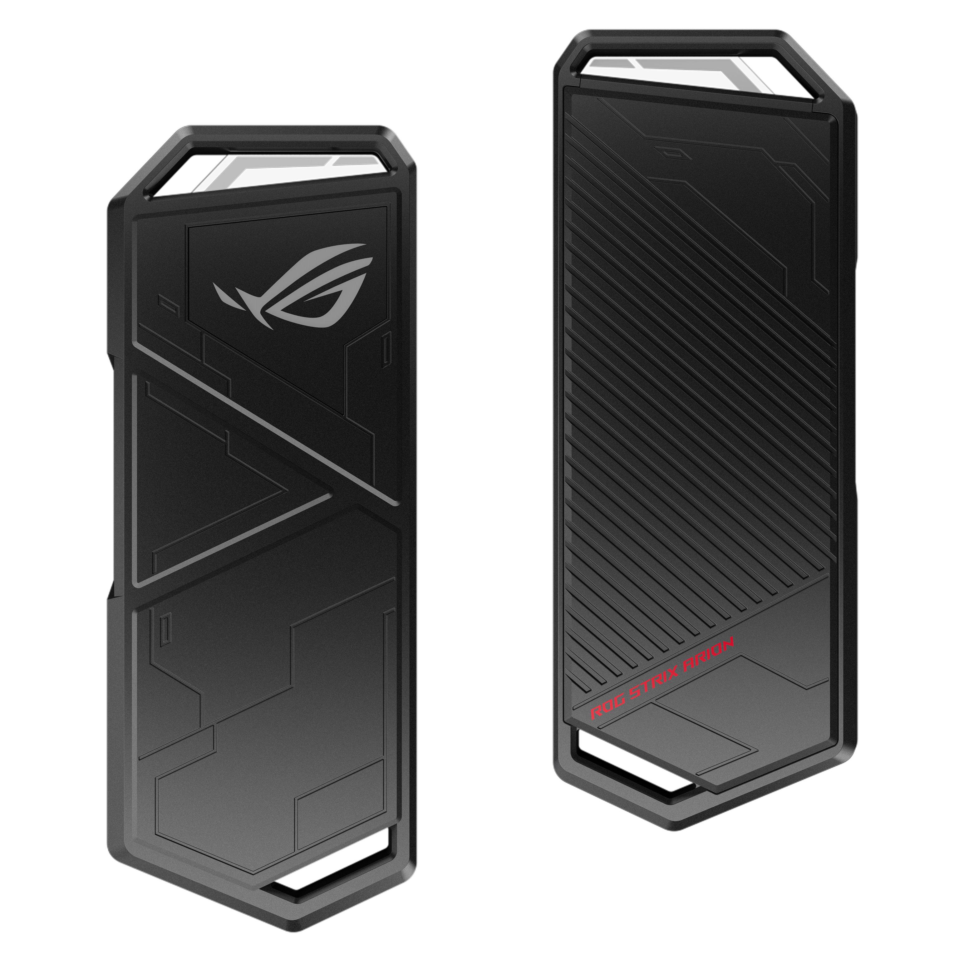 Чекмедже за SSD ASUS ROG Stirx Arion M.2 NVME SSD - USB3.2 Gen2 Type-C Aura Sync RGB