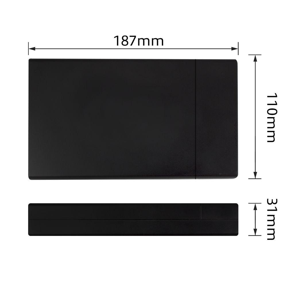 Чекмедже за твърд диск ACT AC1405, 3.5", SATA, USB 3.1 Gen1 (USB 3.0), Черен