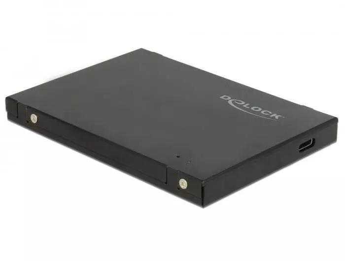 Външно чекмедже Delock, За M.2 NVMe PCIe SSD, USB-C 3.1 Gen 2, 2.5&Prime;