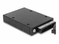 Чекмедже Delock 3.5&Prime;, За 1 x 2.5&Prime; U.2 NVMe SSD или SATA / SAS HDD / SSD, Черен