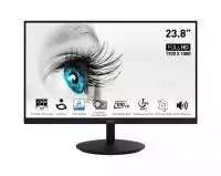 Монитор MSI PRO MP242A, 23.8", FHD 1920x1080, 100Hz, 1ms, sRGB 110%, HDMI, DP, VGA
