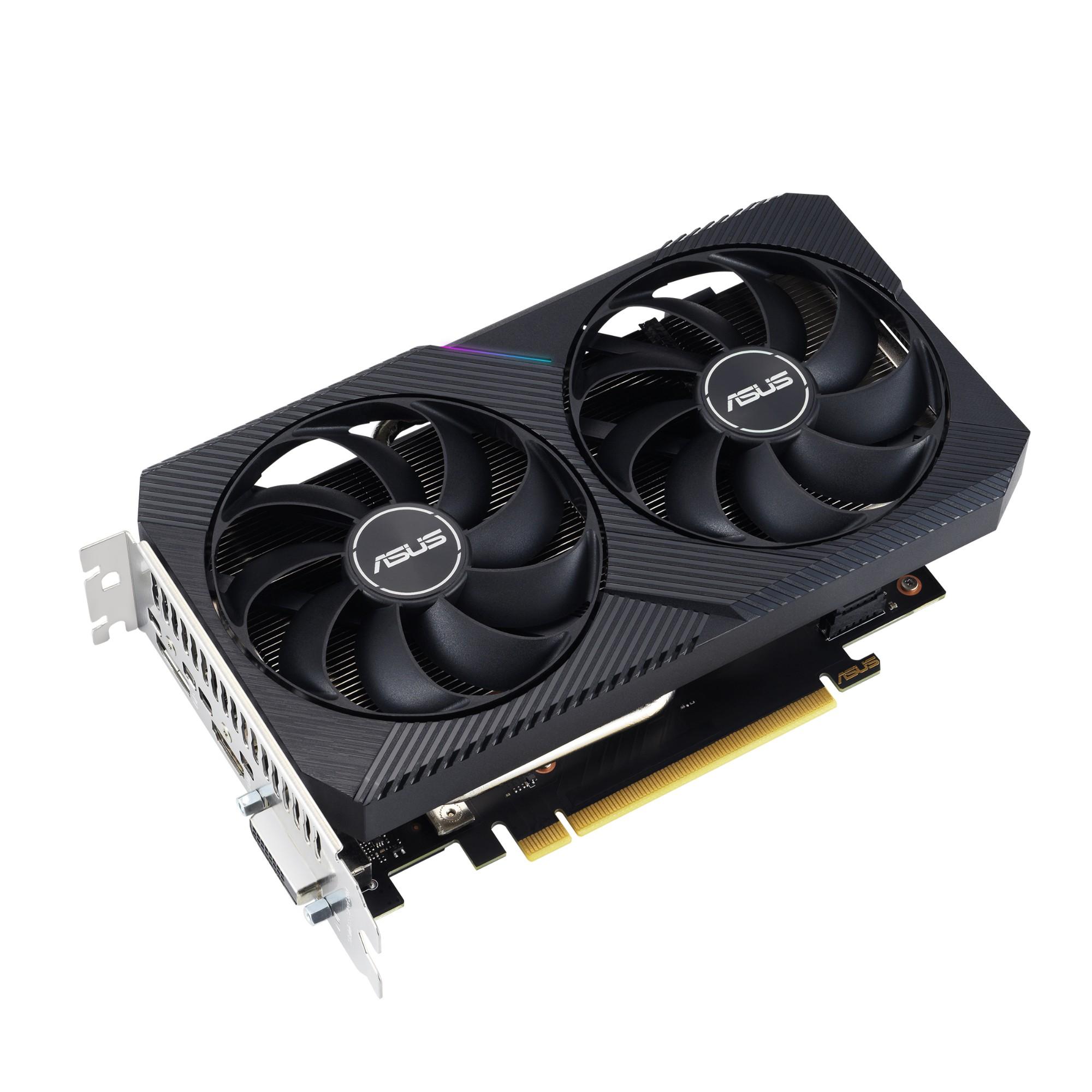 Видео карта ASUS Dual GeForce RTX 3050 V2 OC Edition 8GB GDDR6