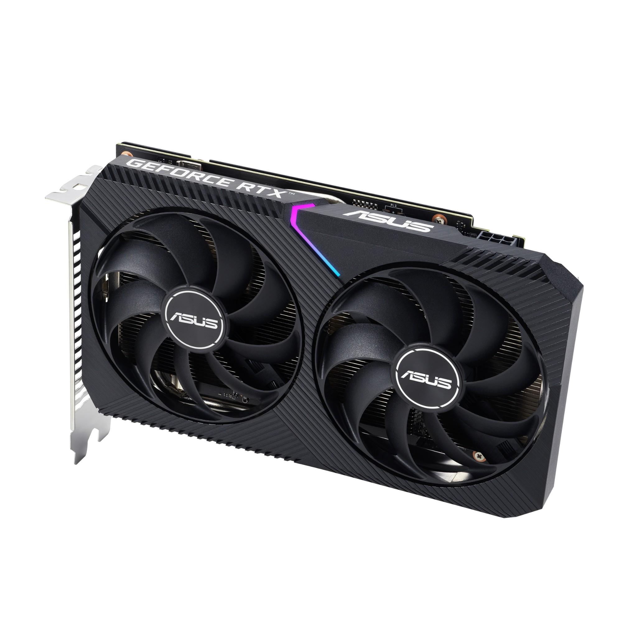 Видео карта ASUS Dual GeForce RTX 3050 V2 OC Edition 8GB GDDR6