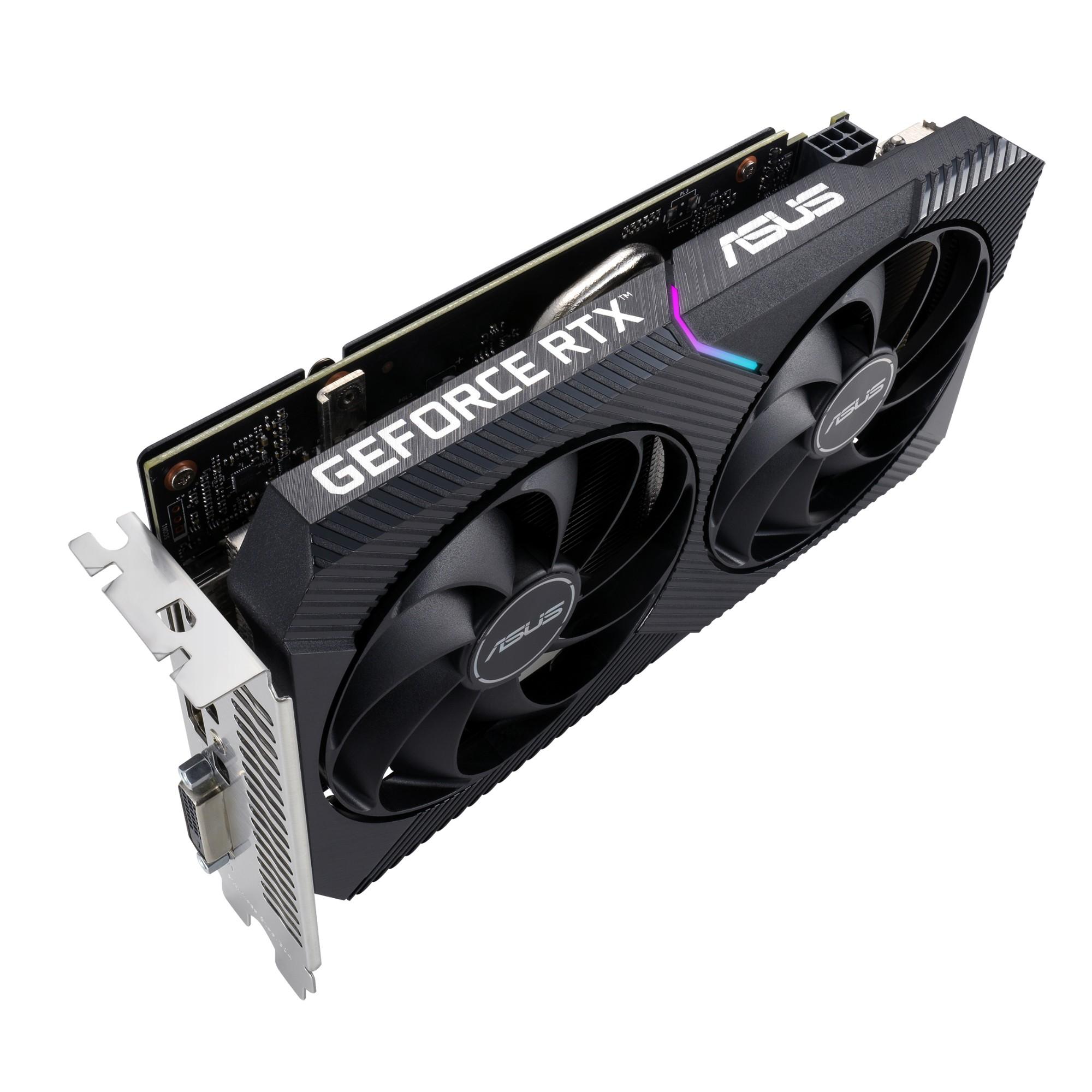 Видео карта ASUS Dual GeForce RTX 3050 V2 OC Edition 8GB GDDR6