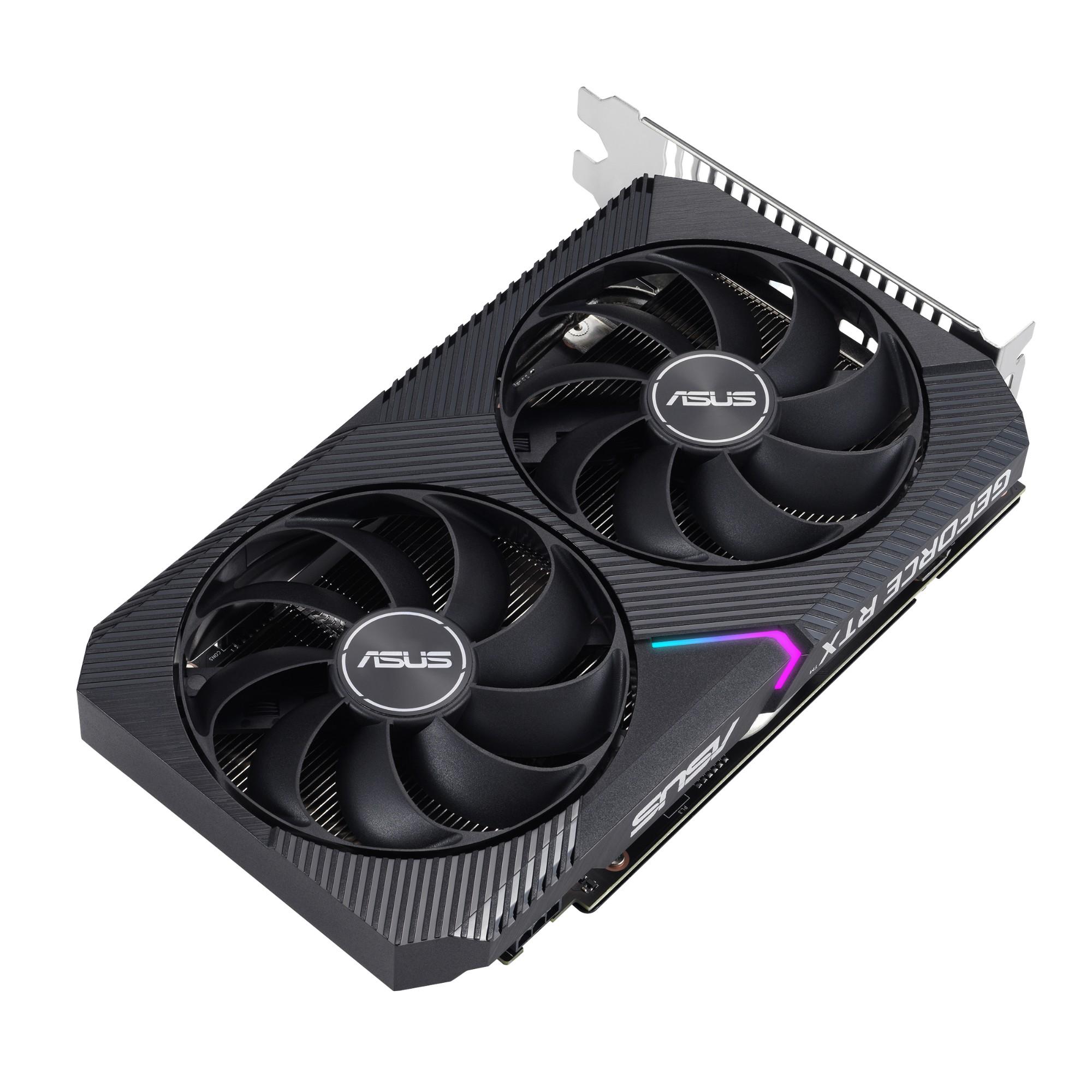 Видео карта ASUS Dual GeForce RTX 3050 V2 OC Edition 8GB GDDR6