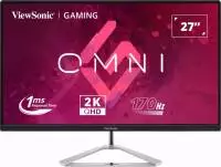 Монитор VIEWSONIC VX2780-2K GAMING 27", IPS, QHD 2560x1440, 170Hz, 1ms, HDR10, AMD FreeSync Premium 