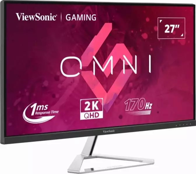 Монитор VIEWSONIC VX2780-2K GAMING 27", IPS, QHD 2560x1440, 170Hz, 1ms, HDR10, AMD FreeSync Premium