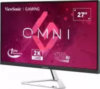 Монитор VIEWSONIC VX2780-2K GAMING 27", IPS, QHD 2560x1440, 170Hz, 1ms, HDR10, AMD FreeSync Premium 