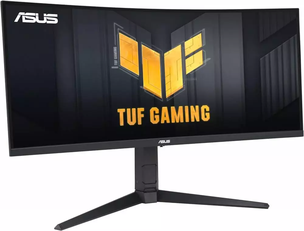 Монитор ASUS TUF Gaming VG34VQEL1A 34", VA Curved, 3440x1440 UWQHD, 100Hz, 1ms MPRT, HDR10, AMD FreeSync