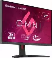 Монитор VIEWSONIC VX2780J-2K GAMING, 27", IPS, QHD 2560x1440, 170Hz, 1ms, AMD FreeSync Premium, HDMI, DP