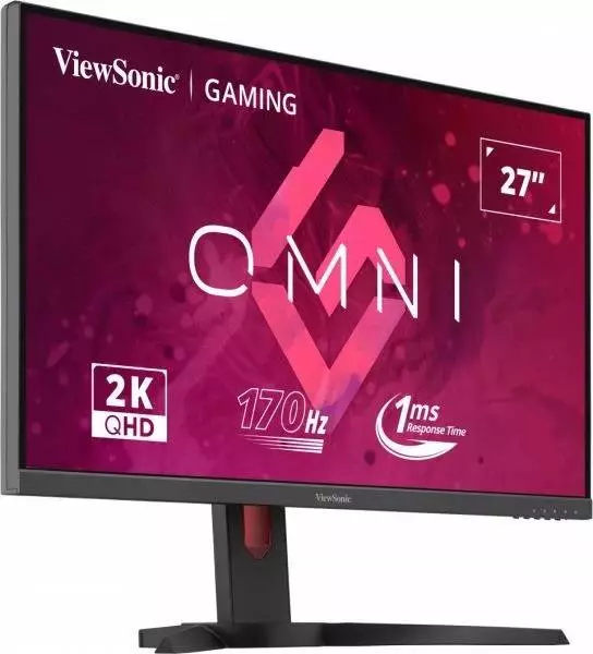 Монитор VIEWSONIC VX2780J-2K GAMING, 27", IPS, QHD 2560x1440, 170Hz, 1ms, AMD FreeSync Premium, HDMI, DP