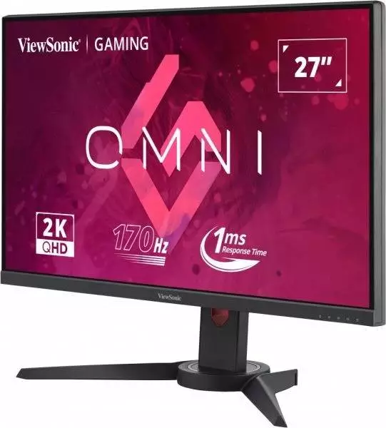 Монитор VIEWSONIC VX2780J-2K GAMING, 27", IPS, QHD 2560x1440, 170Hz, 1ms, AMD FreeSync Premium, HDMI, DP