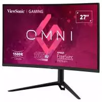 Монитор VIEWSONIC VX2718-2KPC-MHDJ GAMING, 27", VA Curved, QHD 2560x1440, 165Hz, 1ms, AMD FreeSync Premium, HDMI, DP