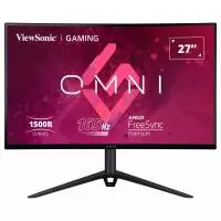 Монитор VIEWSONIC VX2718-2KPC-MHDJ GAMING, 27", VA Curved, QHD 2560x1440, 165Hz, 1ms, AMD FreeSync Premium, HDMI, DP