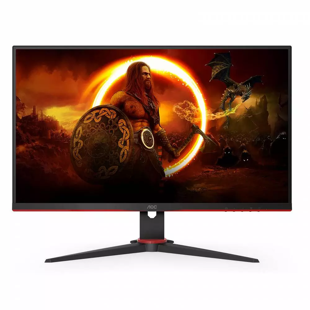Монитор AOC 27G2SPAE/BK, 27", IPS, FHD 1920x1080, 165Hz, 1ms, AMD FreeSync Premium/G-SYNC Compatible, HDMI, DP