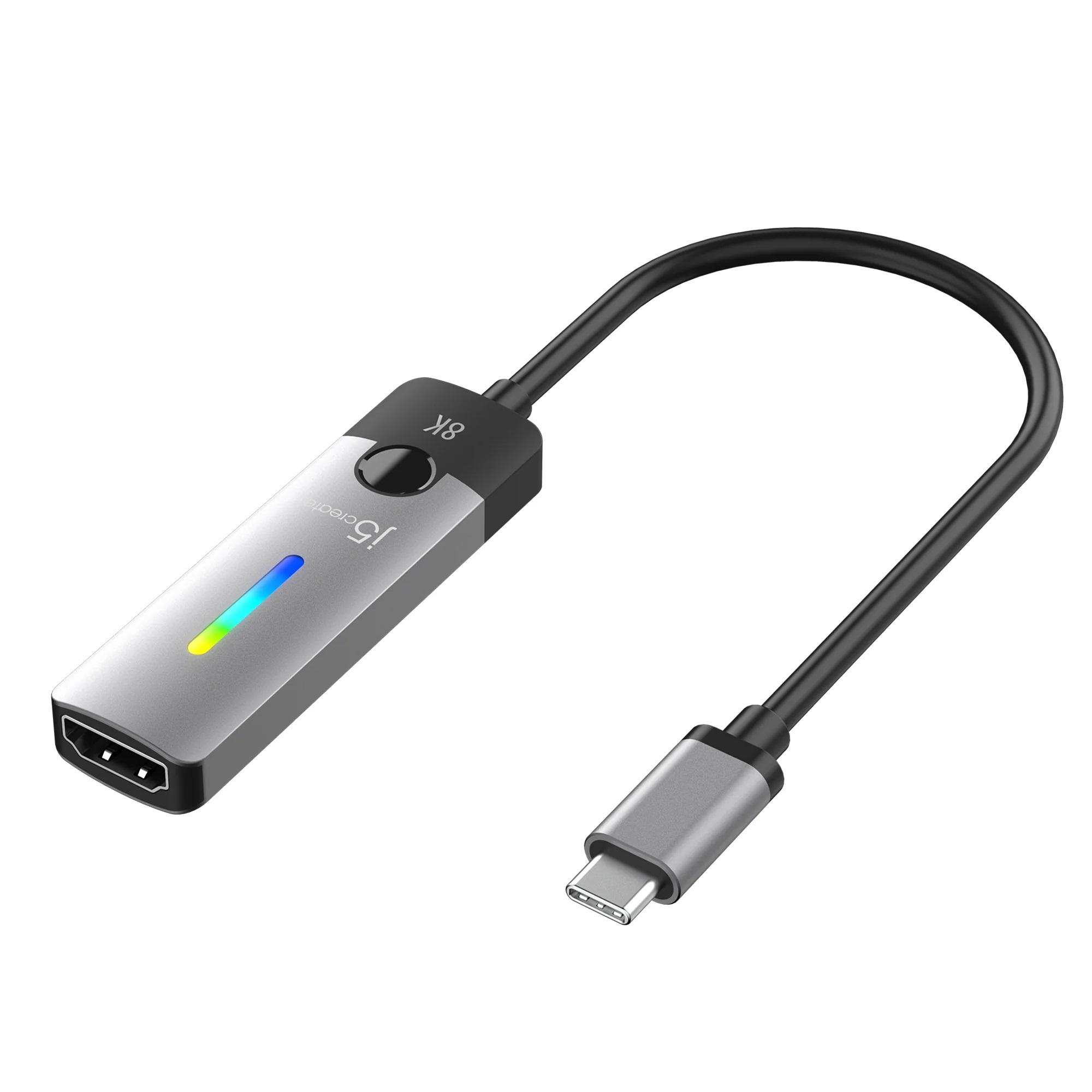 Αντάπτορας j5create JCA157, USB-C αρσενικό - HDMI 2.1 θηλυκό, 8K