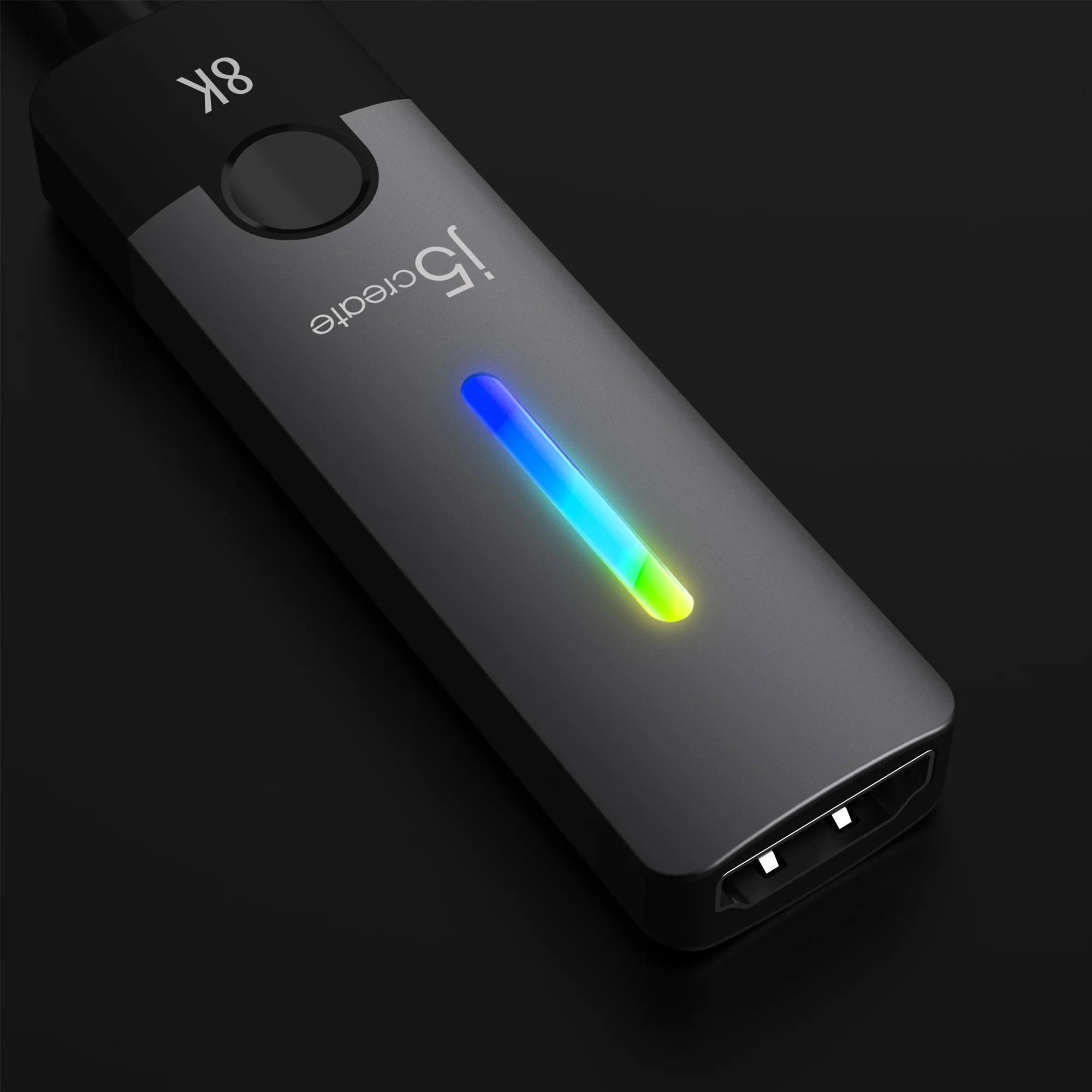 Αντάπτορας j5create JCA157, USB-C αρσενικό - HDMI 2.1 θηλυκό, 8K