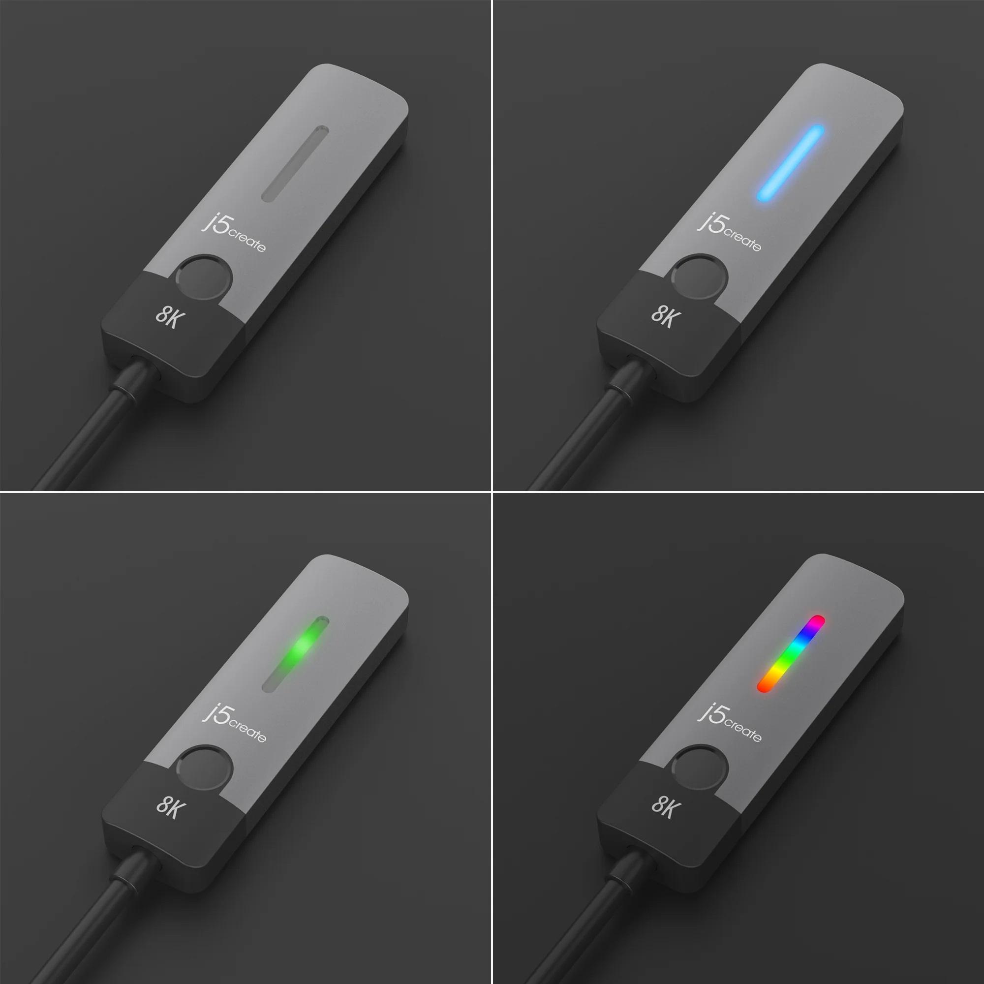 Αντάπτορας j5create JCA157, USB-C αρσενικό - HDMI 2.1 θηλυκό, 8K