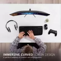 Монитор VIEWSONIC VX2718-PC-MHD Gaming, 27", VA Curved, FHD 1920x1080, 165Hz, 1ms MPRT, AMD FreeSync Premium, HDMI, DisplayPort 