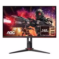 Монитор AOC 24G2ZU/BK 23.8", IPS, FHD 1920x1080, 240Hz, 0.5ms GtG, AMD FreeSync Premium , USB, DP, HDMI