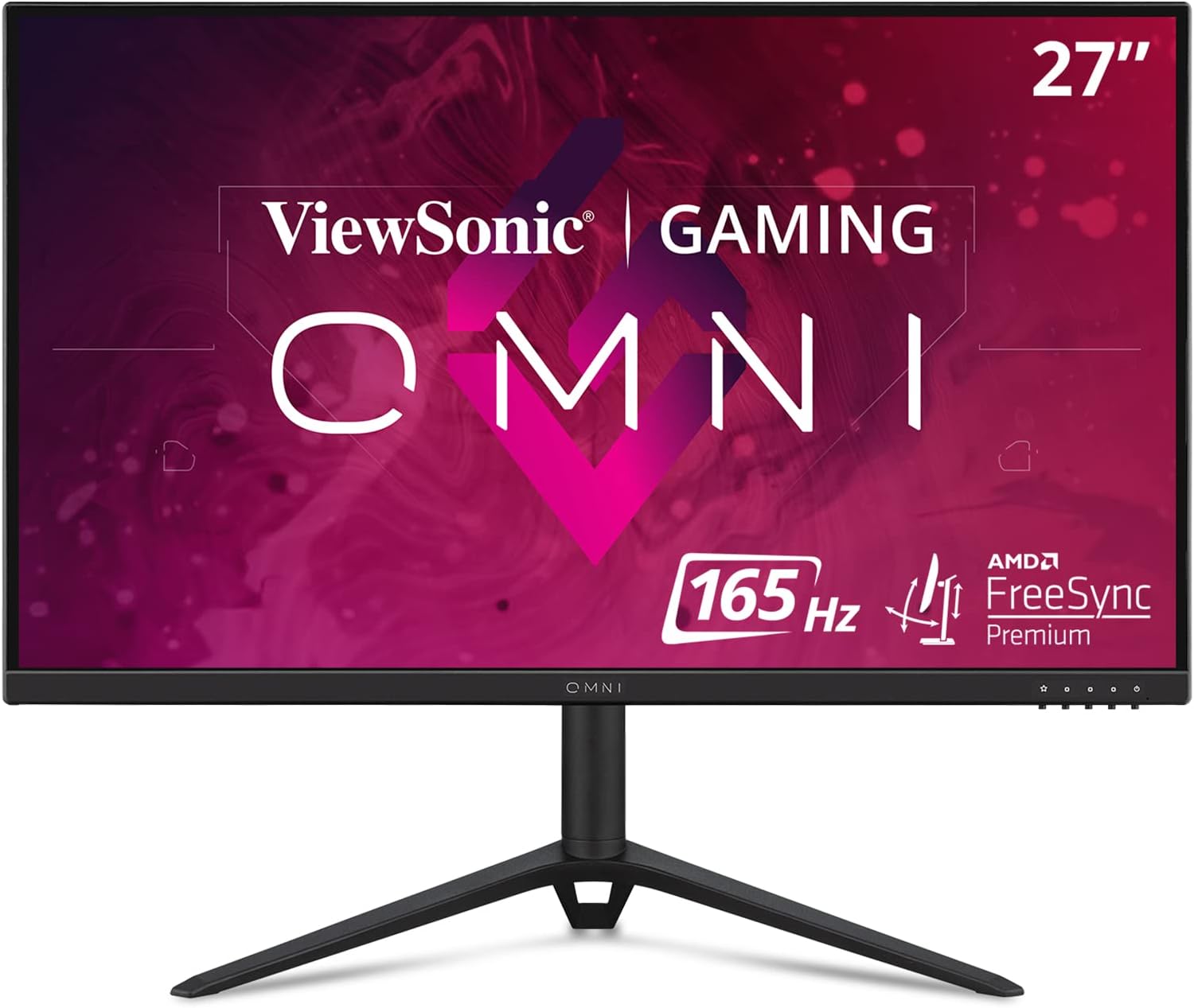 Монитор VIEWSONIC VX2728J GAMING, 27", IPS, FHD 1920x1080, 180Hz, 0.5ms, HDR, AMD FreeSync Premium, HDMI, DP