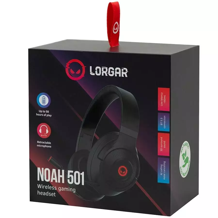 Геймърски слушалки LORGAR NOAH 501 LRG-GHS501