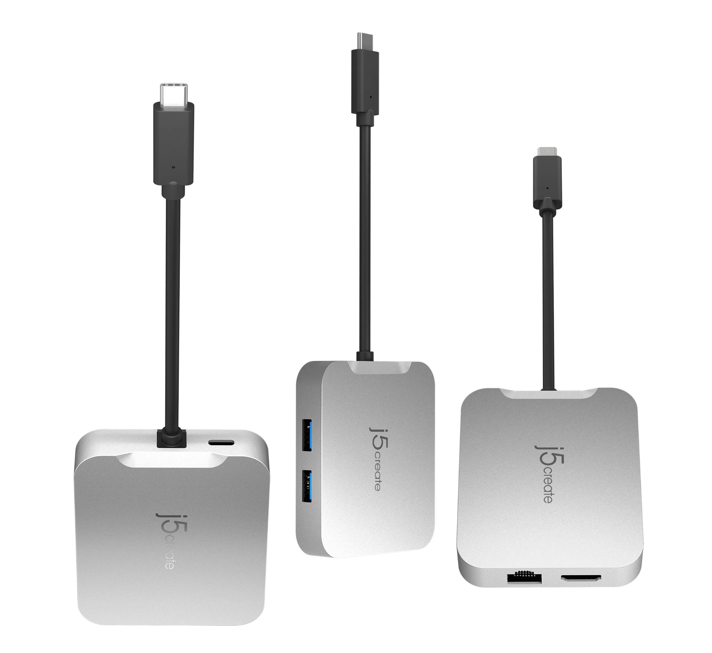 Докинг станция j5create JCD391 86W, USB-C, USB-A, HDMI, RJ-45
