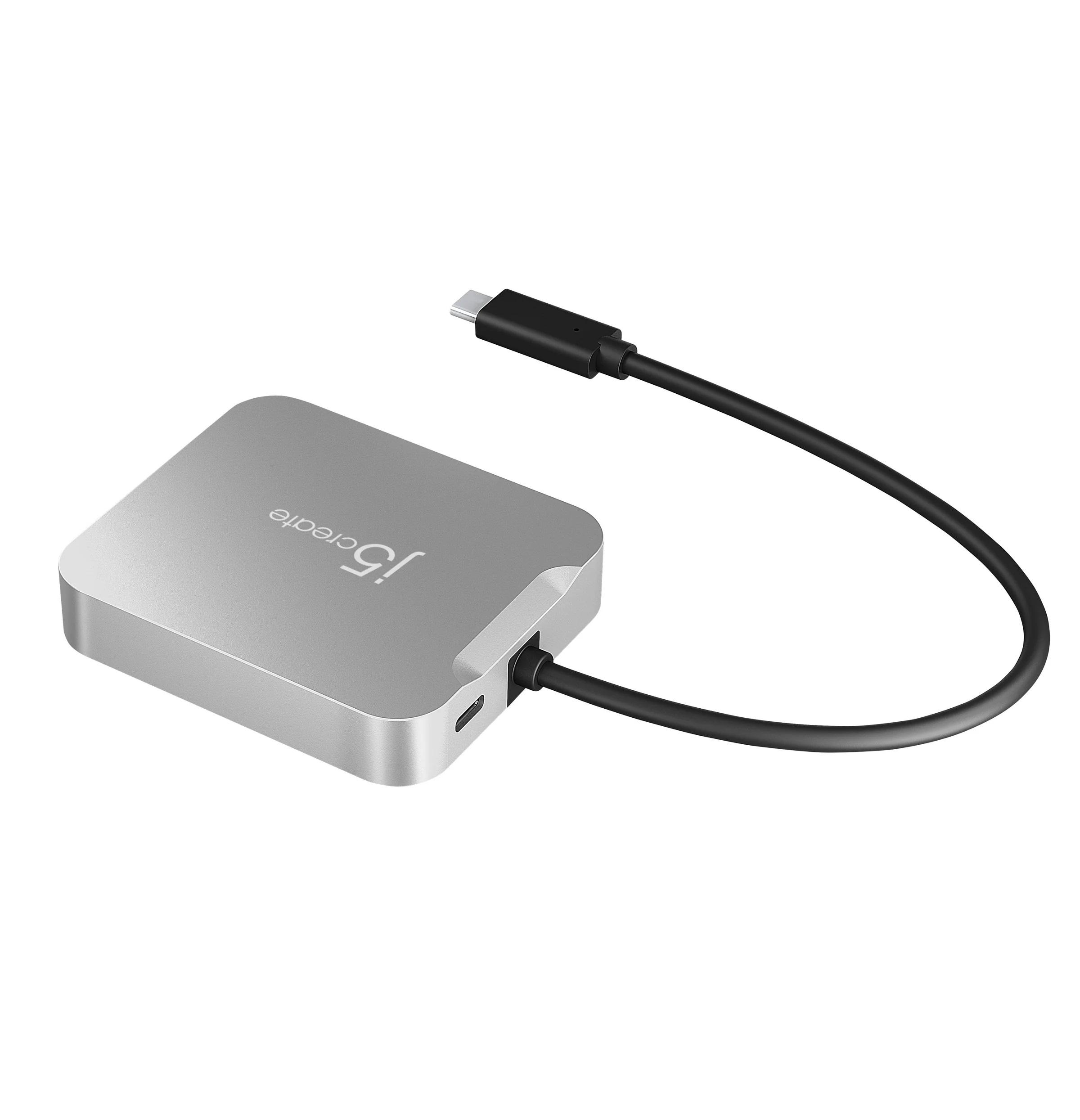 Докинг станция j5create JCD391 86W, USB-C, USB-A, HDMI, RJ-45