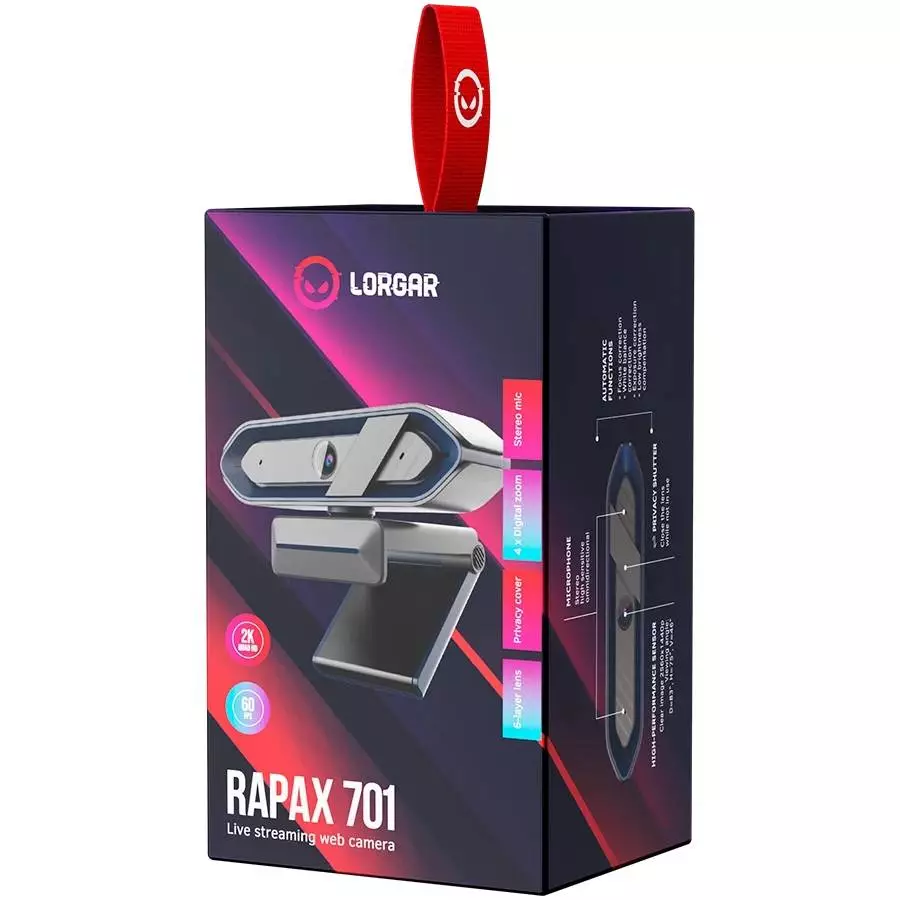 Уеб камера LORGAR Rapax 701 LRG-SC701BL Blue