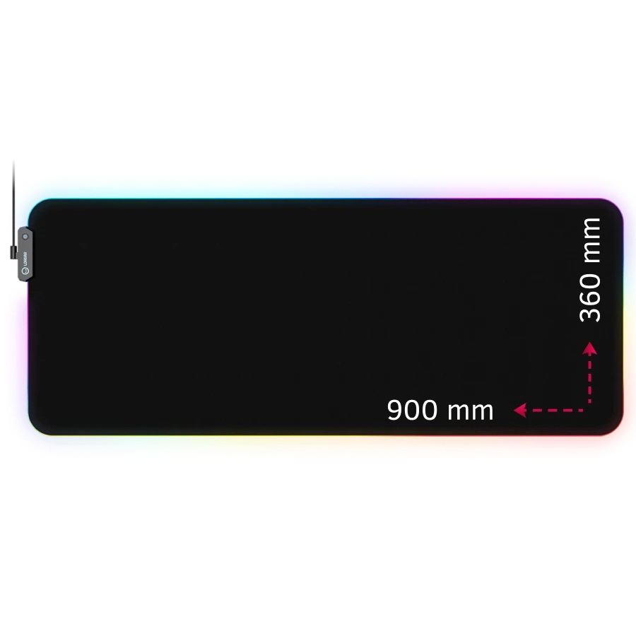 Геймърски пад LORGAR Steller 919 LRG-GMP919 RGB, 900x300x3mm