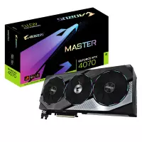 Видео карта GIGABYTE GeForce RTX 4070 AORUS MASTER 12GB GDDR6X