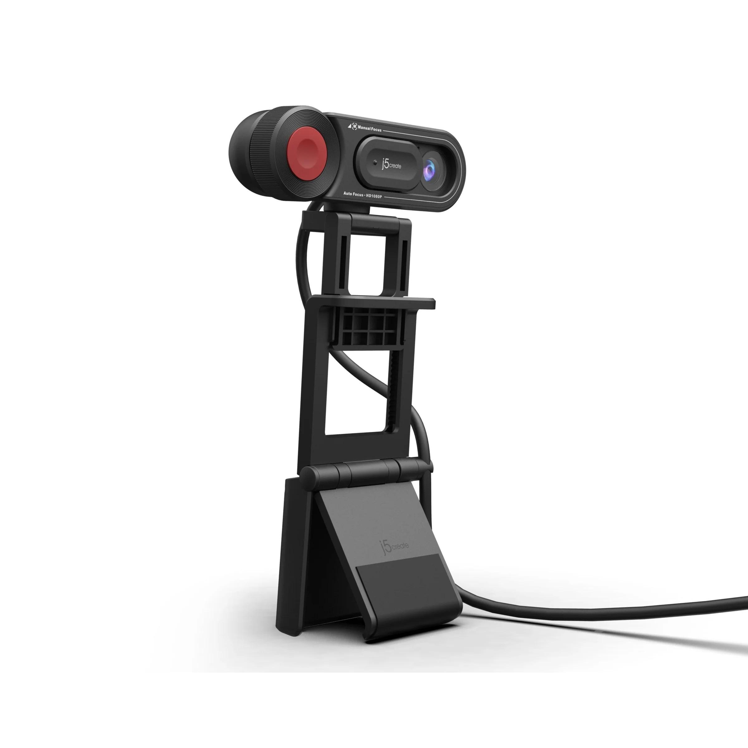 Cameră web j5create JVU250, 4K UltraHD, Microfon, Focalizare automată și manuală