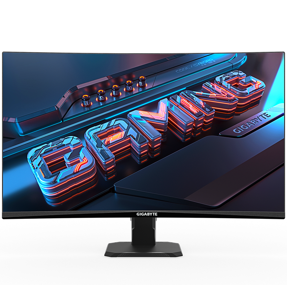 Монитор Gigabyte GS27FC, 27", VA Curved, FHD 1920x1080, 180Hz, 1ms, 108% sRGB, HDR, AMD FreeSync Premium