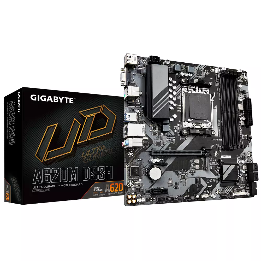 Дънна платка GIGABYTE A620M DS3H AM5 DDR5