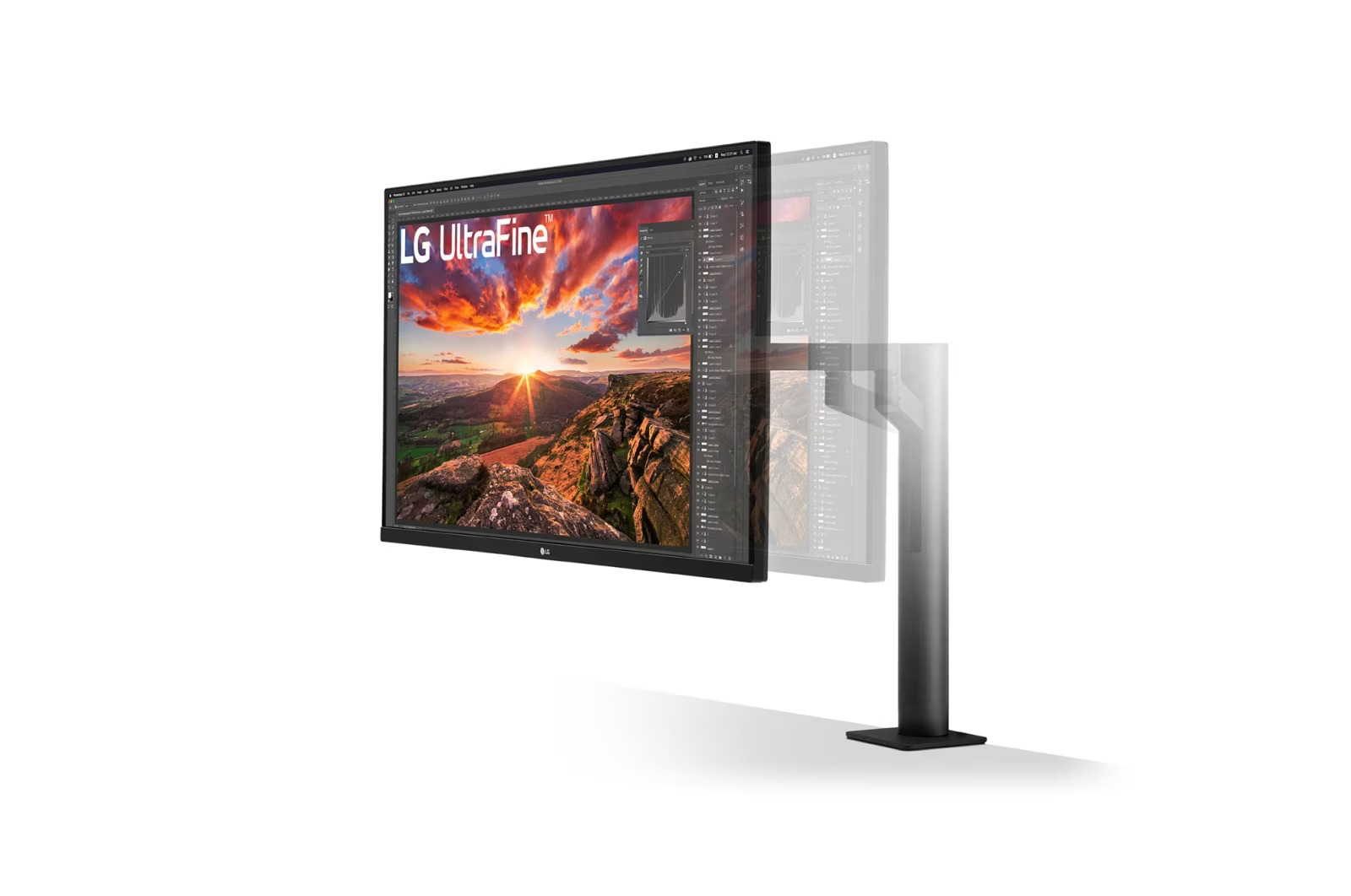 Οθόνη LG 32UN880P-B, 31.5", IPS, UHD 4K 3840x2160, 60Hz, 5ms, HDR10, AMD FreeSync