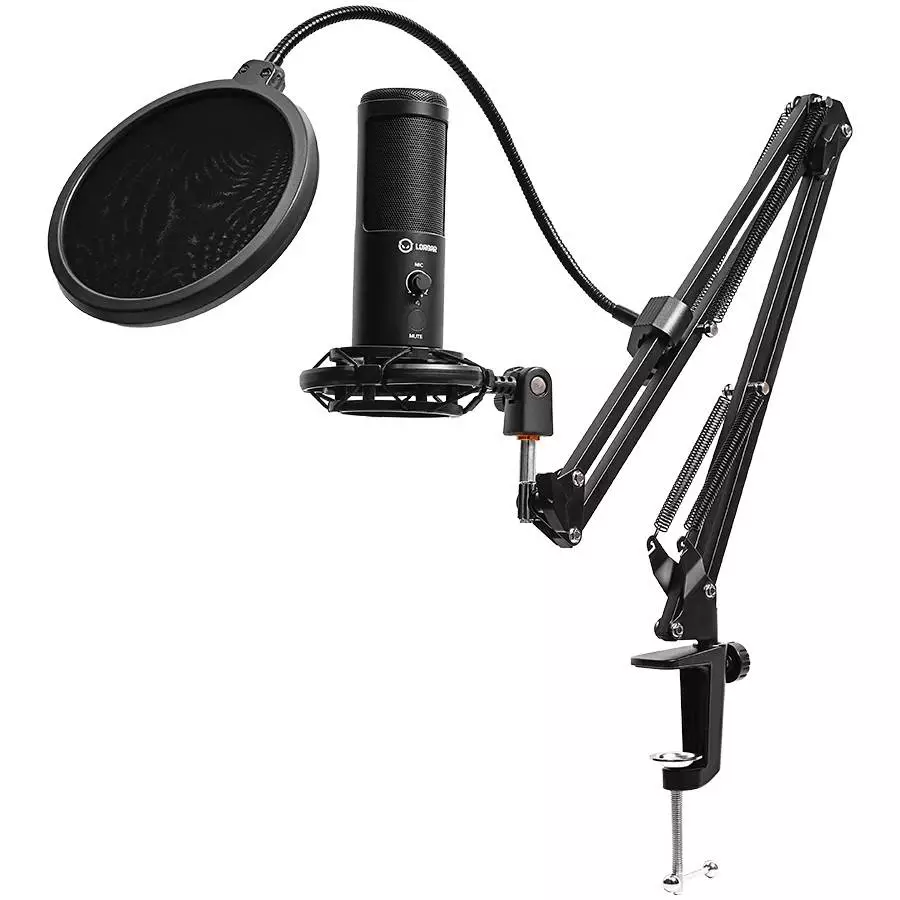 Микрофон LORGAR Voicer 931 LRG-CMT931 Gaming Microphone USB Type-C Black